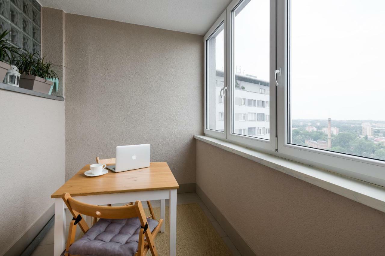קרקוב Sunny 1 Room Apartment With The View Over Cracow מראה חיצוני תמונה